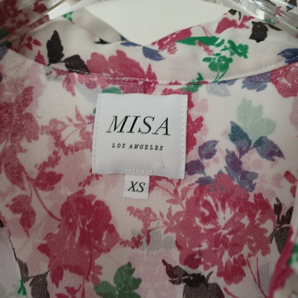 Misa Los Angeles Niamat Peony Floral Mini Dress XS - Picture 5 of 16